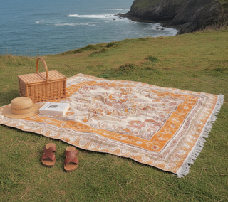 XL beach towel in wanderlust
