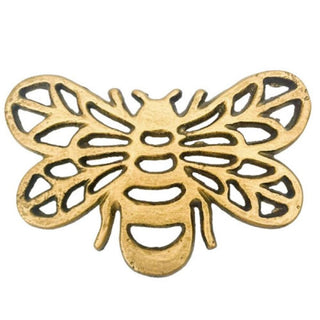 Bee Trivet Aged Brass