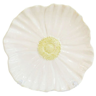 Flower Plate White