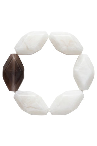 Maris bracelet in white