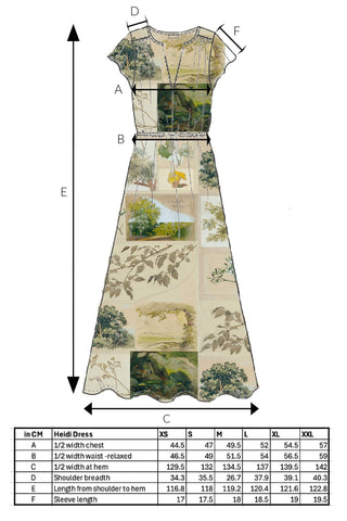 Heidi Dress in Florabelle print