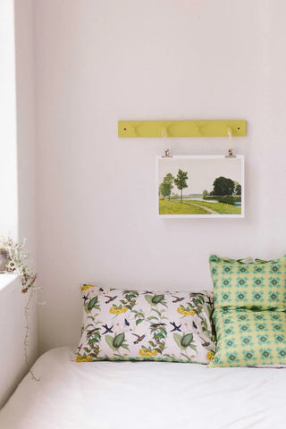 hummingbird pillowcase set