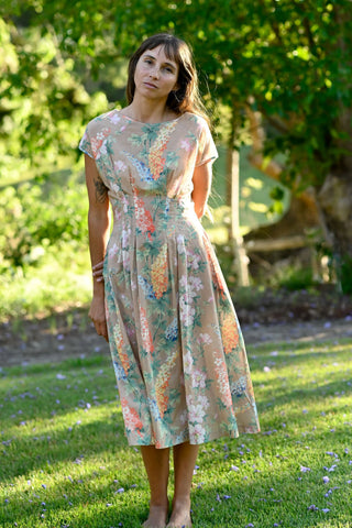 Jasmine dress in Flora