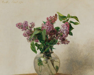 Lilas art print