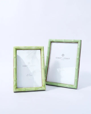 Celeste resin photo frame in 4x6