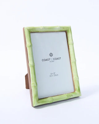 Celeste resin photo frame in 4x6