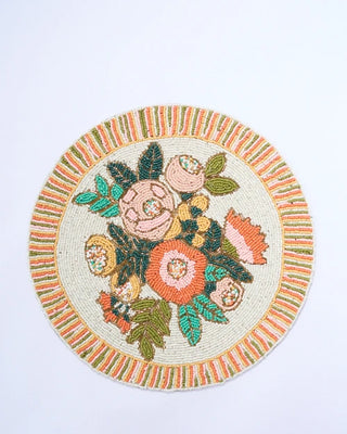 Flora Beaded Placemat