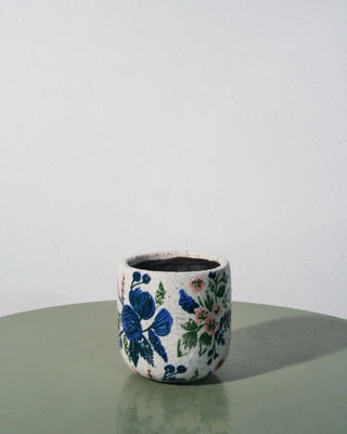 Flora ceramic pot in small