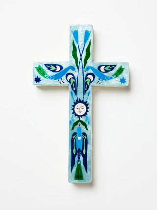 Fable blue sun large cross