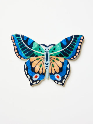Canopy blue butterfly wall art